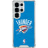 NBA OKC Thunder Distressed Galaxy S25 Ultra Clear Case